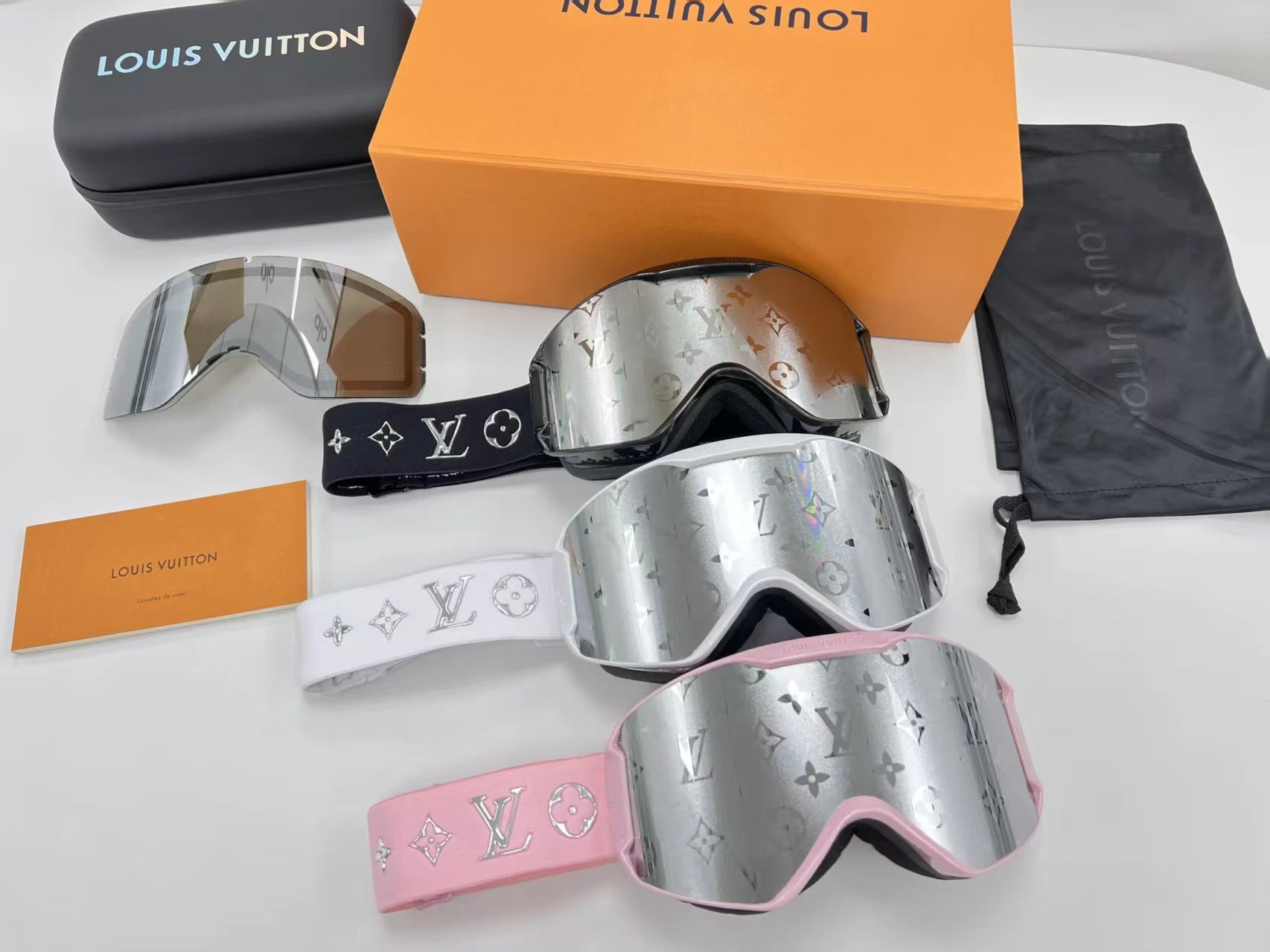 LV Sports Goggles - Black