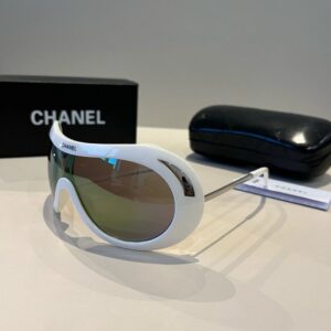 CHANEL Fashion Sunglasses White