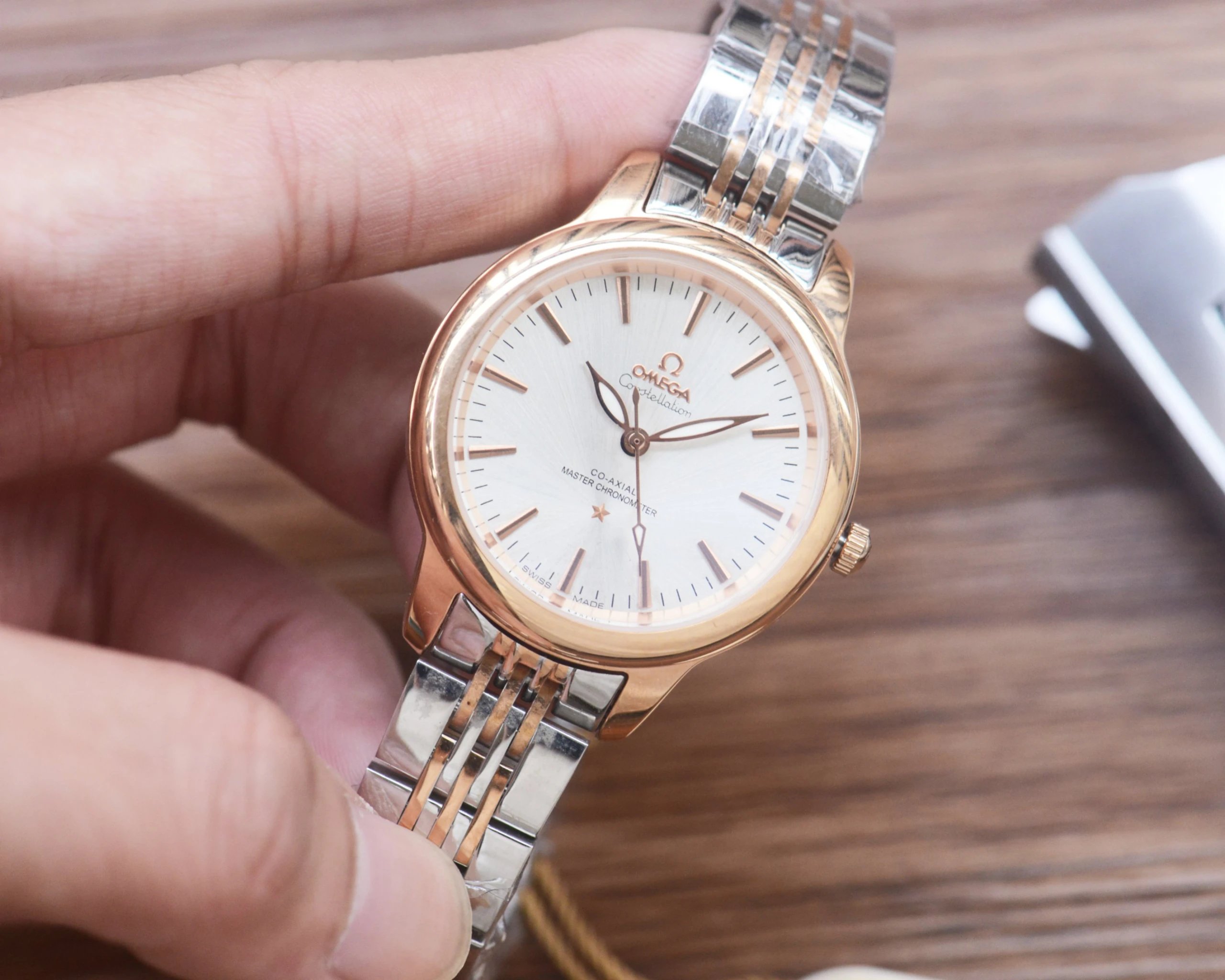 Omega Constellation Elegance Watch White