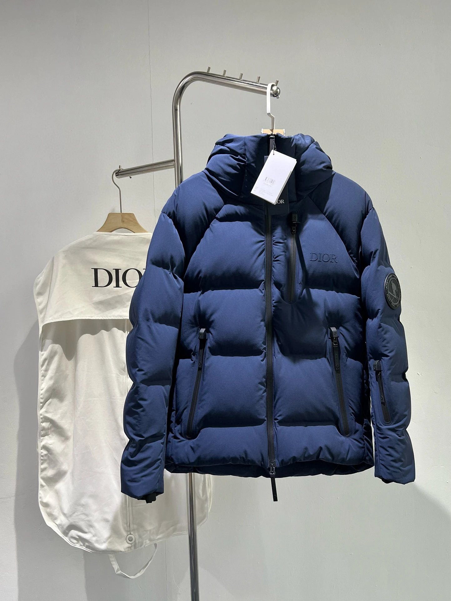 Dior Fashion Down Jacket in Blue