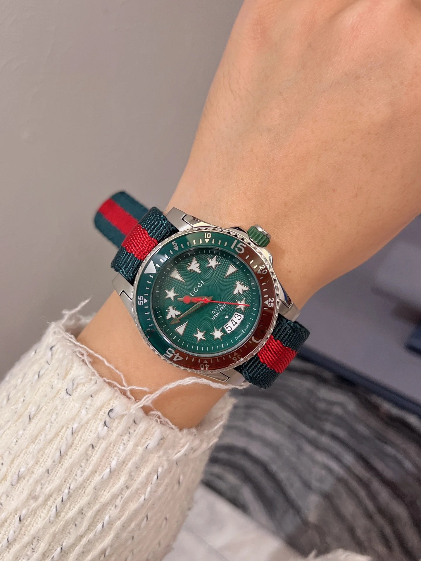 Gucci Dive Sports Watch Green