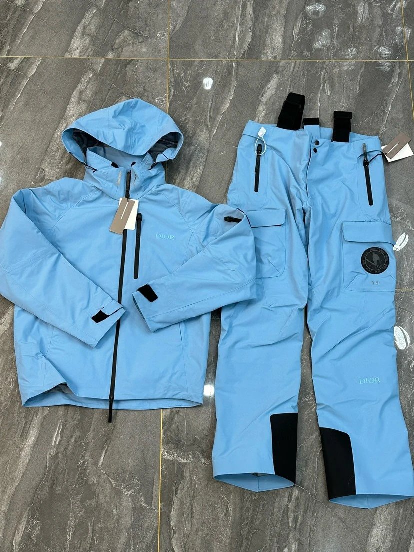 Dior Ski Outdoor Set Blue