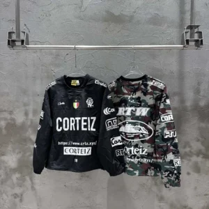 Corteiz Camo Logo Hoodie