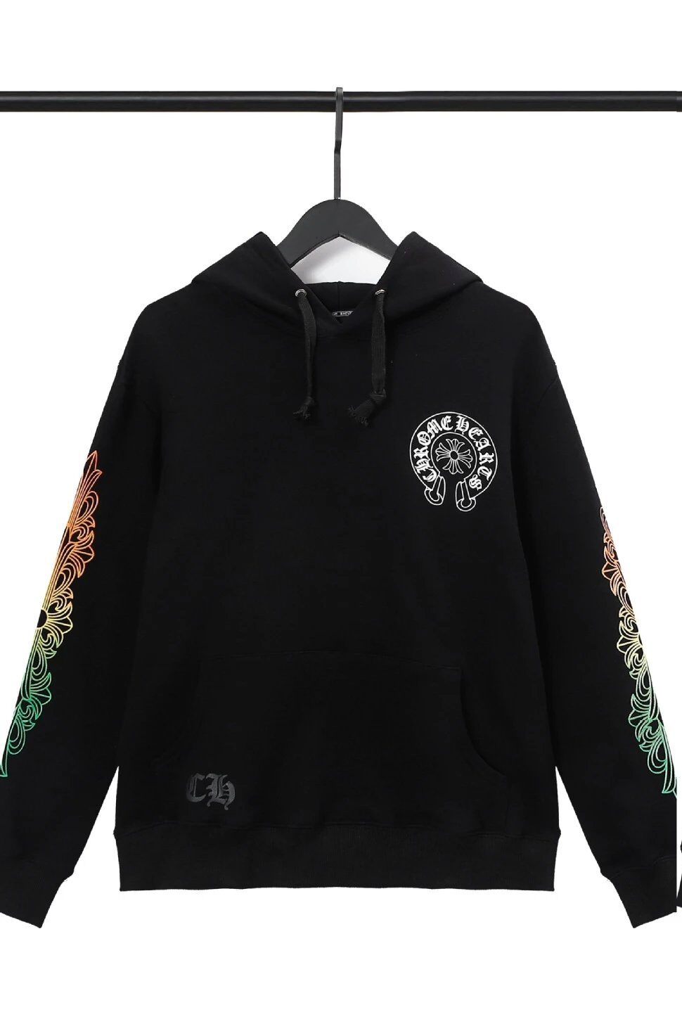 Chrome Hearts Black Printed Hoodie
