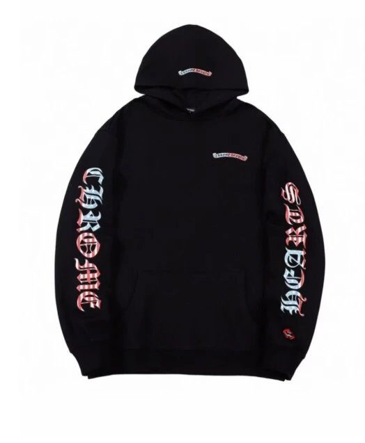 Chrome Hearts Black Hooded Sweatshirt