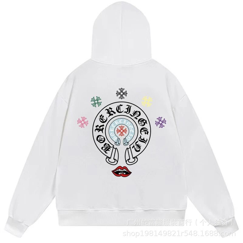 Chrome Hearts Printed White Hoodie