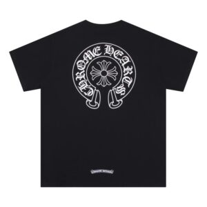 Chrome Hearts Trend Black T-Shirt
