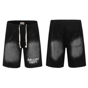 GALLERY DEPT. Gradient Black Shorts