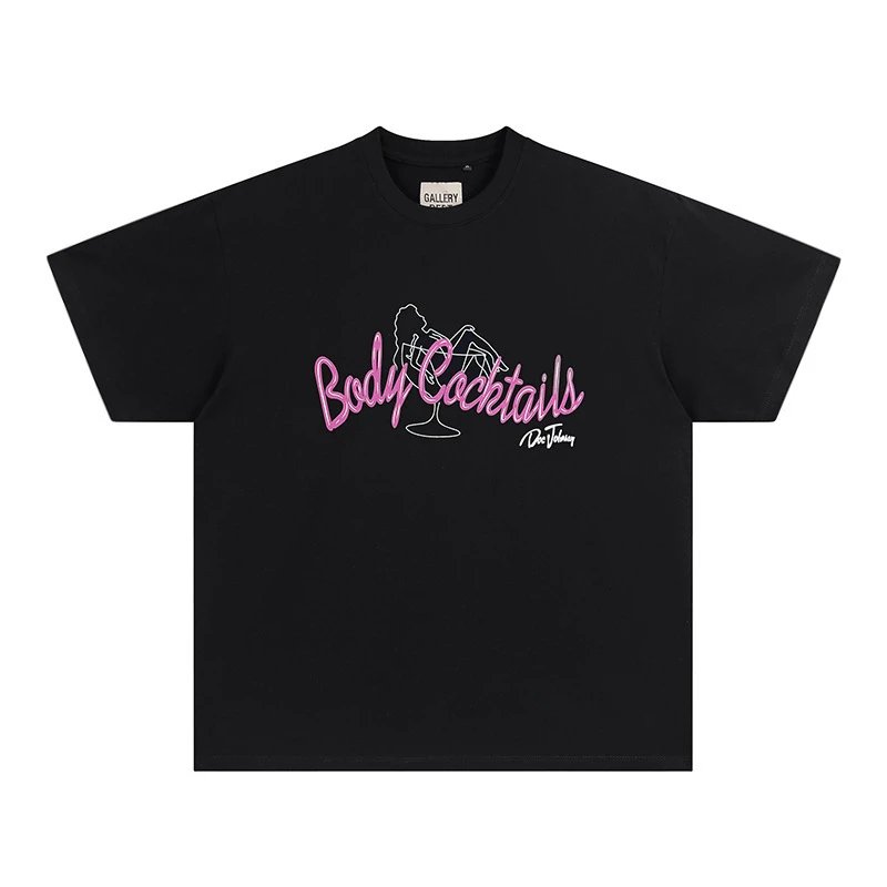 GALLERY Body Trendy Black T-Shirt