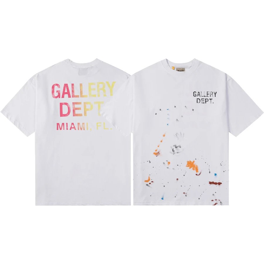 Gallery Dept Graffiti White T-Shirt