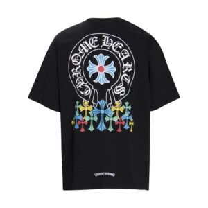 Chrome Hearts ONE HEART Black T-Shirt