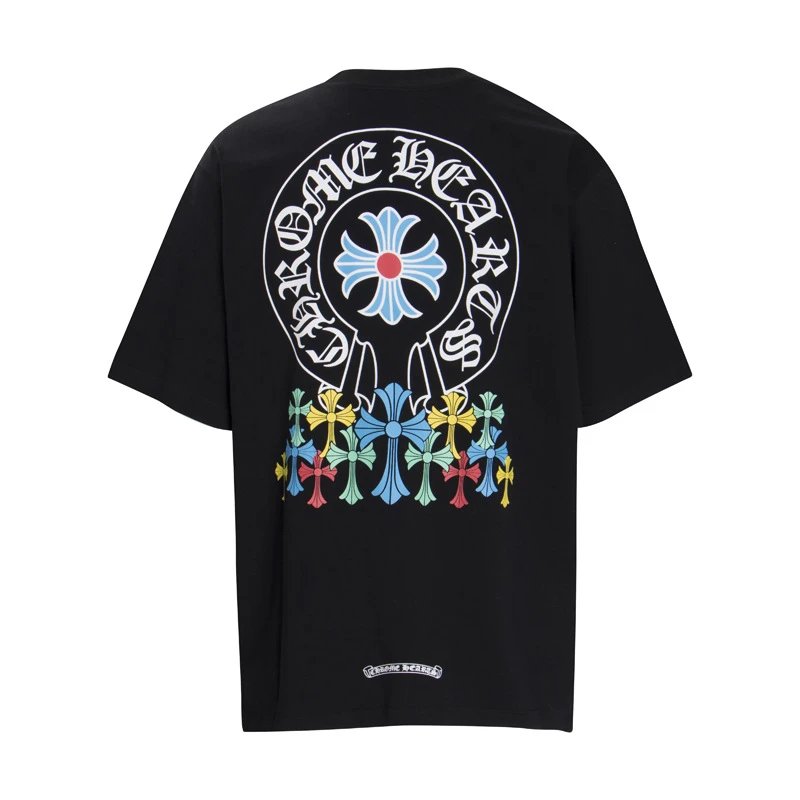 Chrome Hearts ONE HEART Black T-Shirt