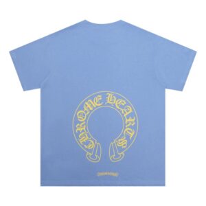 HEARTS Street Blue T-Shirt Chrome Hearts