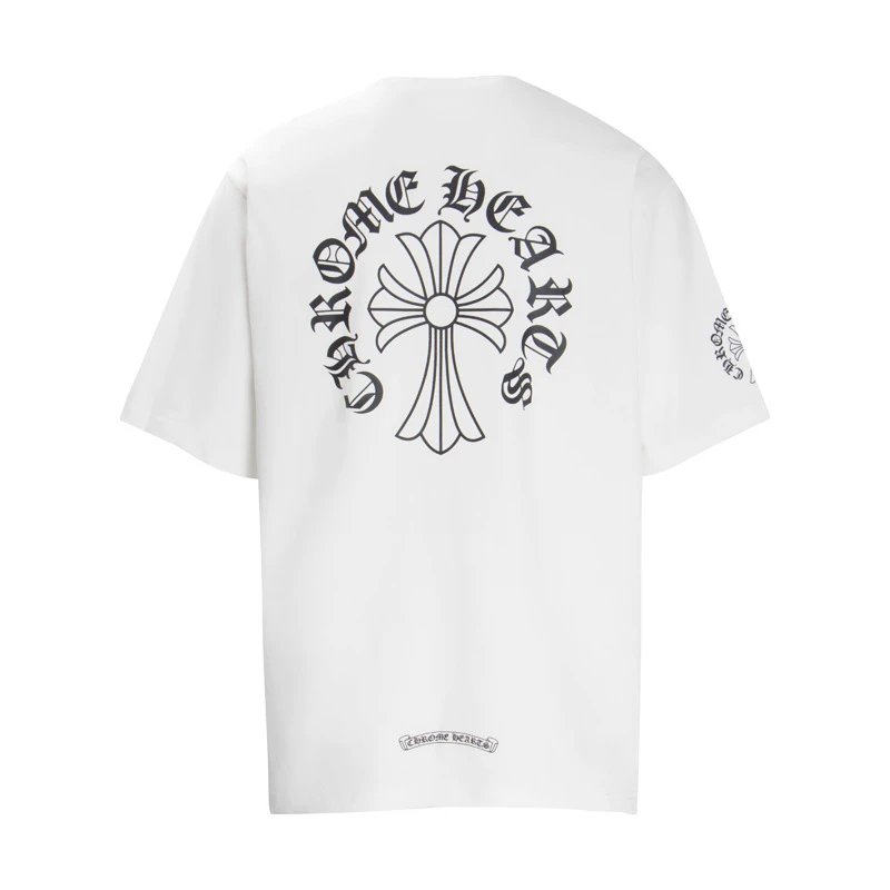 Chrome Hearts White Casual T-Shirt