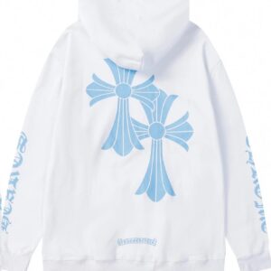 Cross Series Street Style White Sweatshirt Chrome Hearts