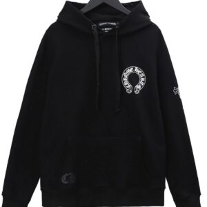 Chrome Hearts Classic Streetwear Black Hoodie