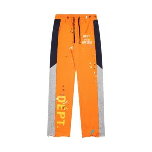 Gallery Dept Graffiti Orange Casual Pants