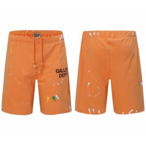 Gallery Dept Graffiti Orange Shorts