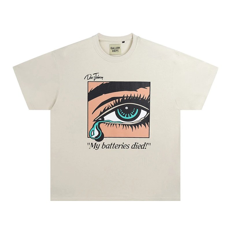Gallery Dept Printed Off-White T-Shirt