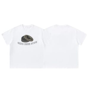 GROUND Streetwear White T-Shirt SynaWord