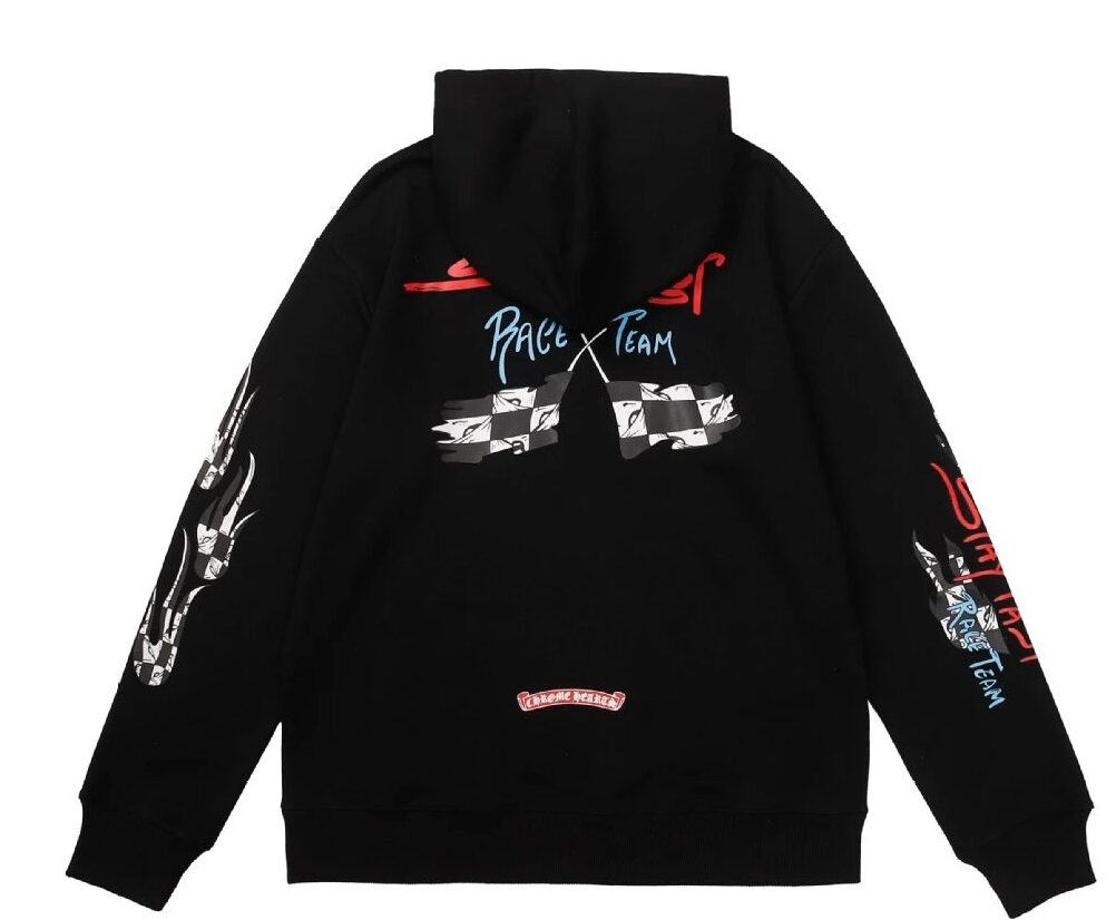 Chrome Hearts Palace Team Black Hoodie