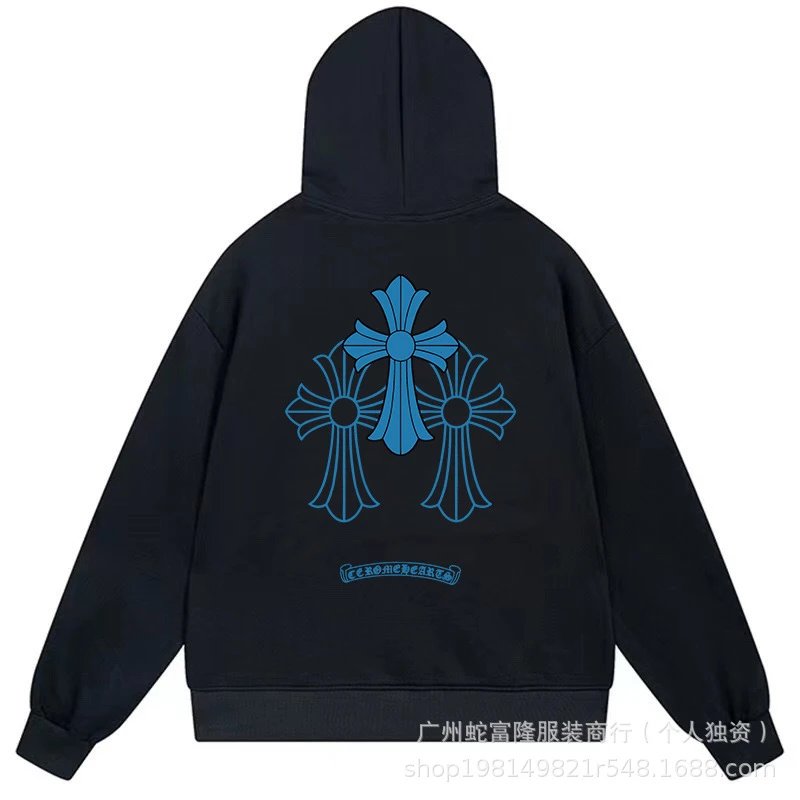 Cross Series Black Hoodie Chrome Hearts