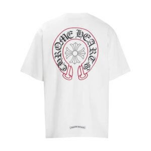 Chrome Hearts ONE HEART Printed White T-Shirt