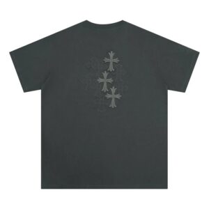 Cross Series Trend Black T-Shirt Chrome Hearts