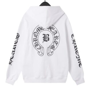 Street Series Trend White Sweatshirt Chrome Hearts
