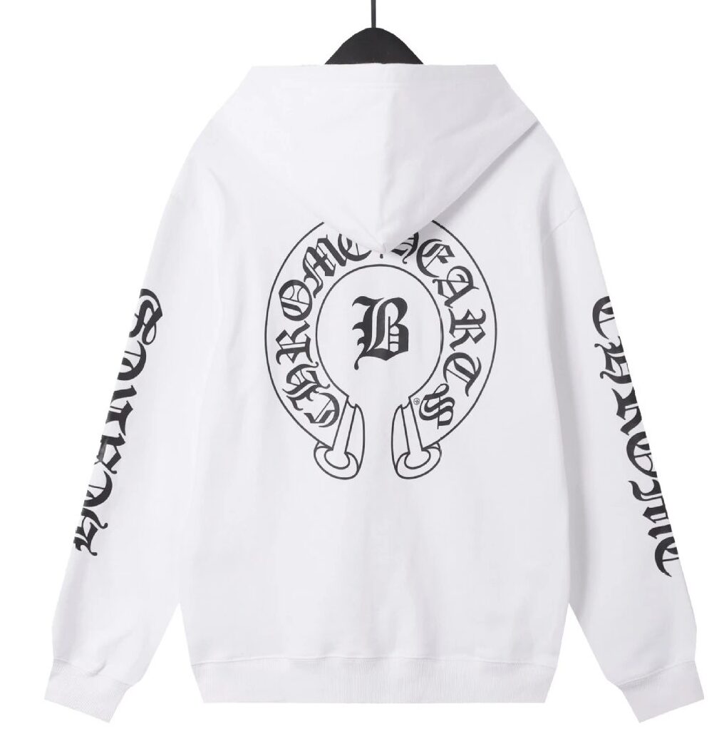 Street Series Trend White Sweatshirt Chrome Hearts