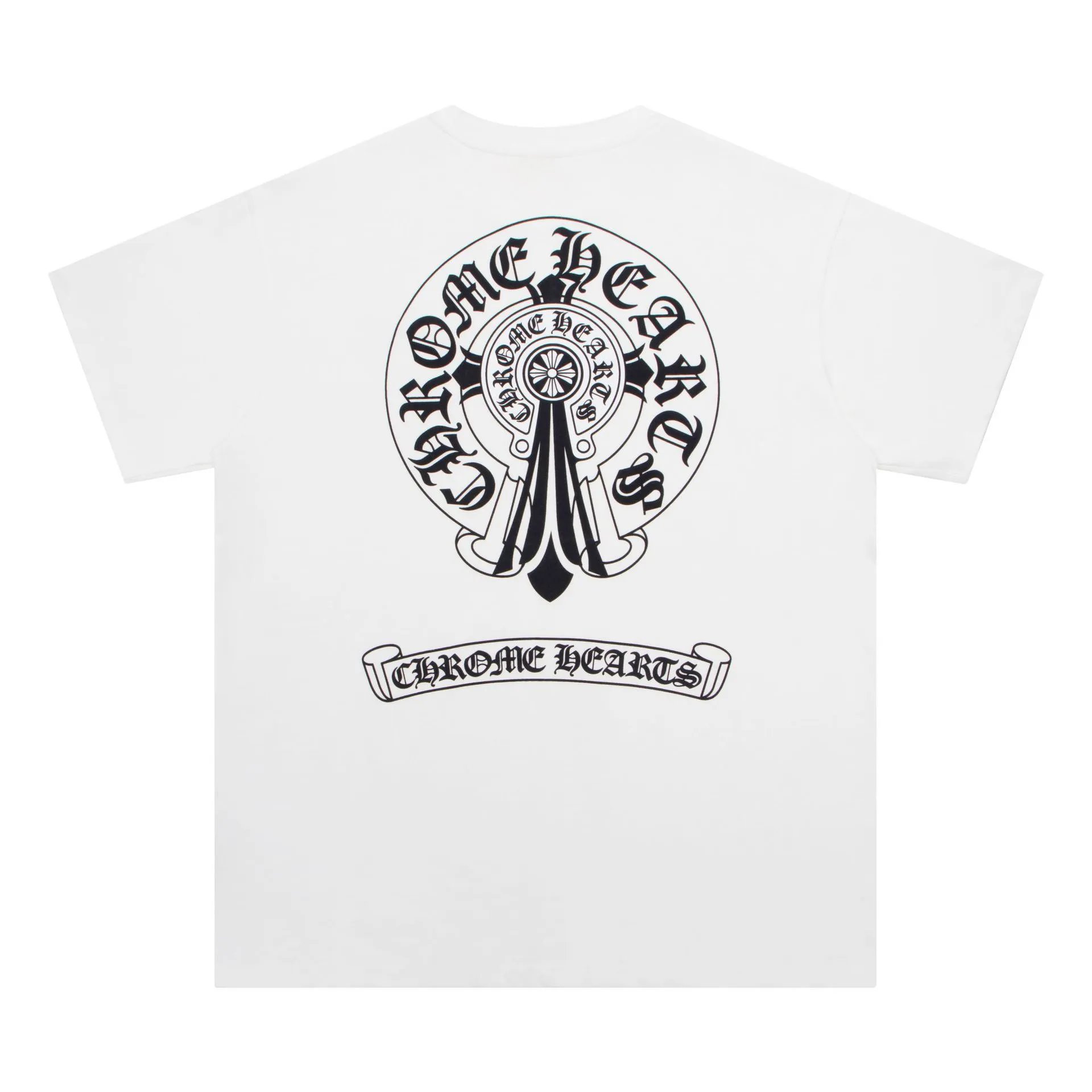 Chrome Hearts White Casual T-Shirt