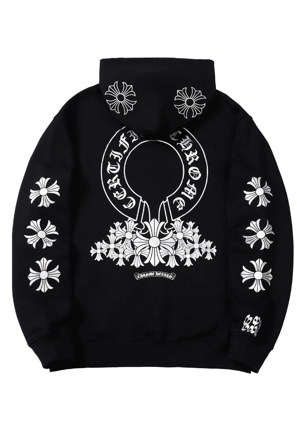 Chrome Hearts Classic Cross Black Hoodie