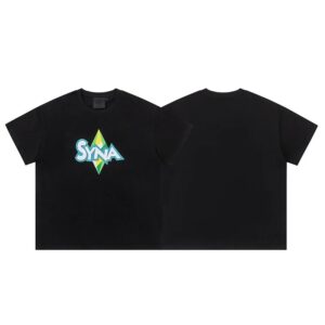 SYNA Casual Black T-Shirt
