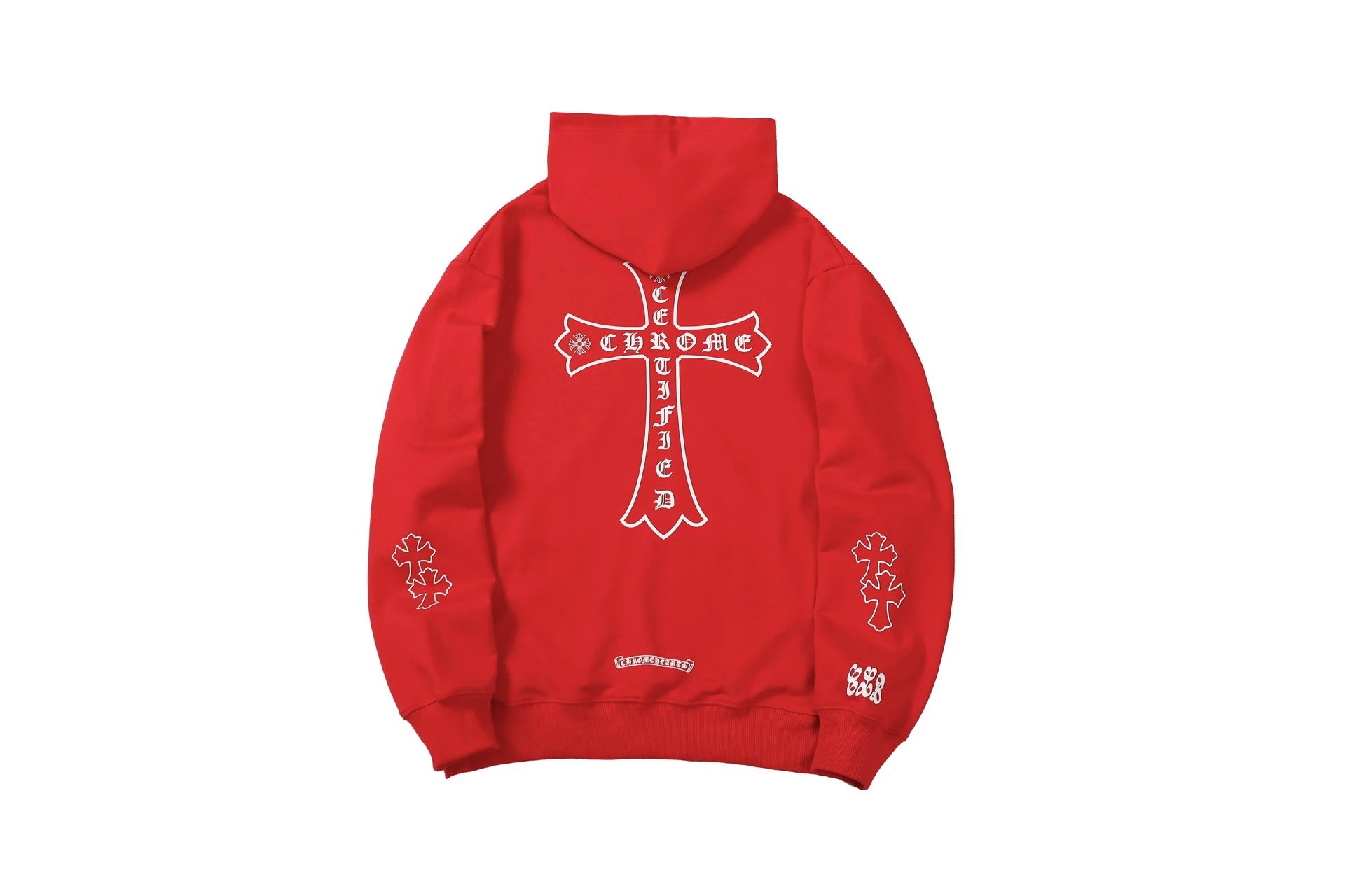 Chrome Hearts Red Cross Trend Sweatshirt