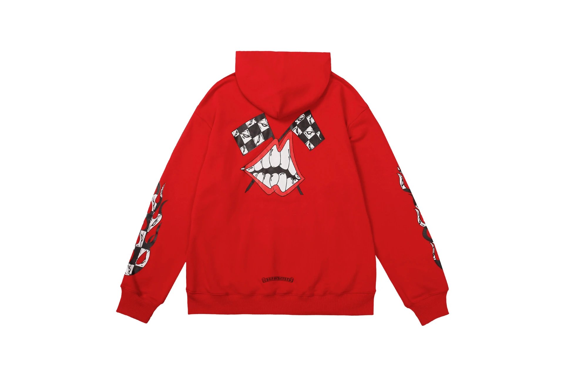 Chrome Hearts Printed Series Red Hoodie