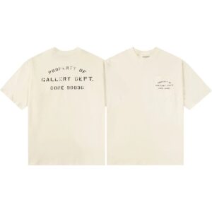 Gallery Dept 90036 Beige Casual T-Shirt