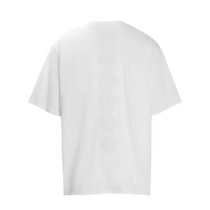 Chrome Hearts Embroidered Series Casual White T-Shirt