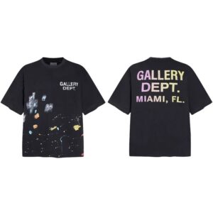 GALLERY DEPT. MIAMI Black Graffiti T-Shirt