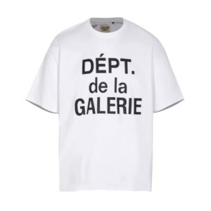 Gallery Dept Letter White T-Shirt