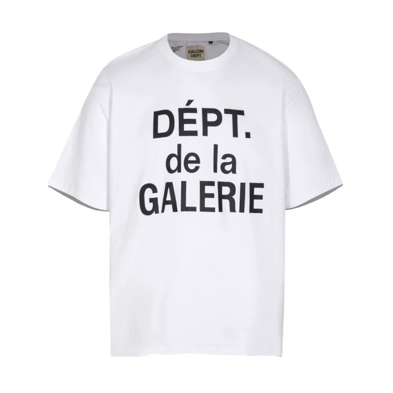 Gallery Dept Letter White T-Shirt