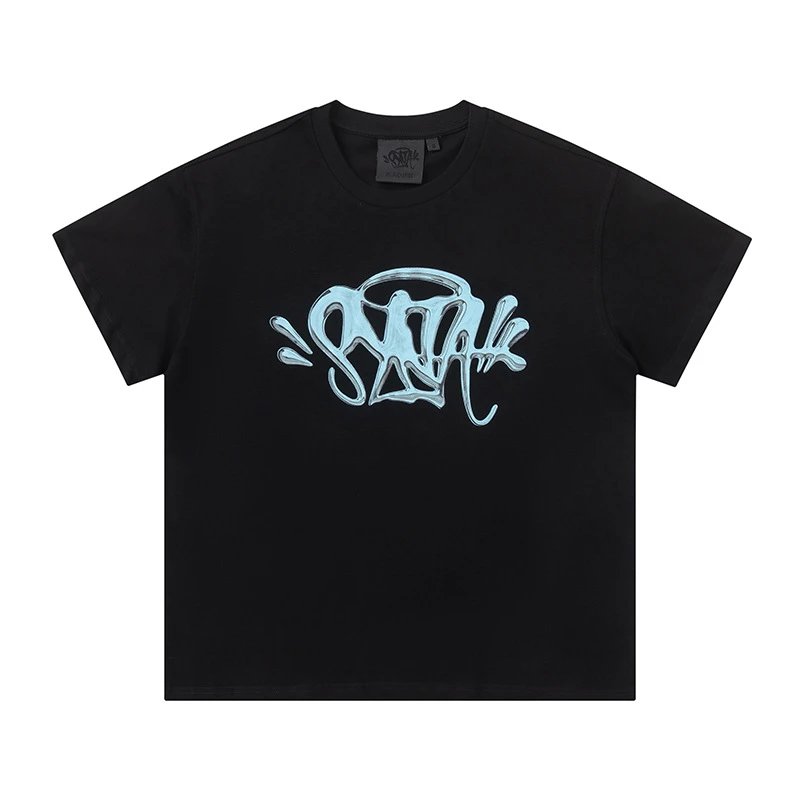 SATAN Graffiti-Style Black T-Shirt