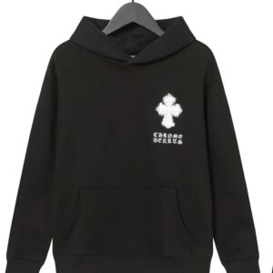 Cross Trend Black Hoodie Chrome Hearts