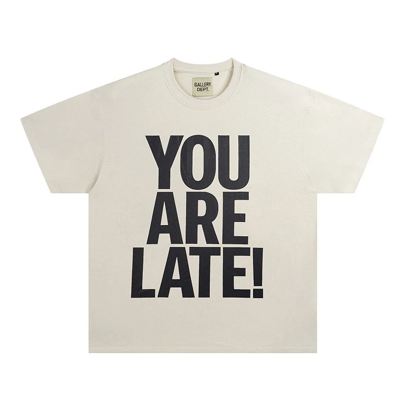 GALLERY DEPT Oversized Off-White T-Shirt