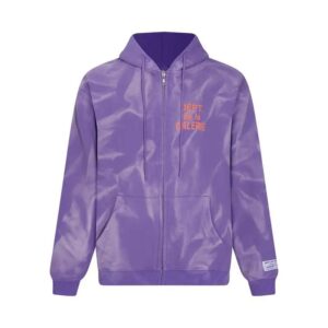 Gallery Dept Hooded Sweatshirt Purple