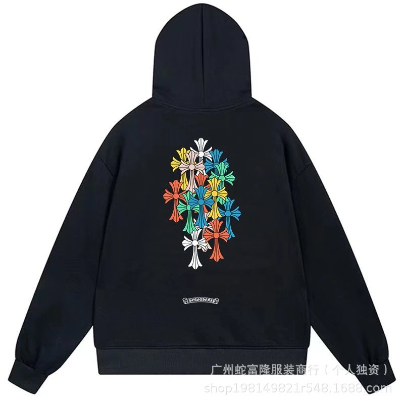 Cross Hoodie Black Chrome Hearts
