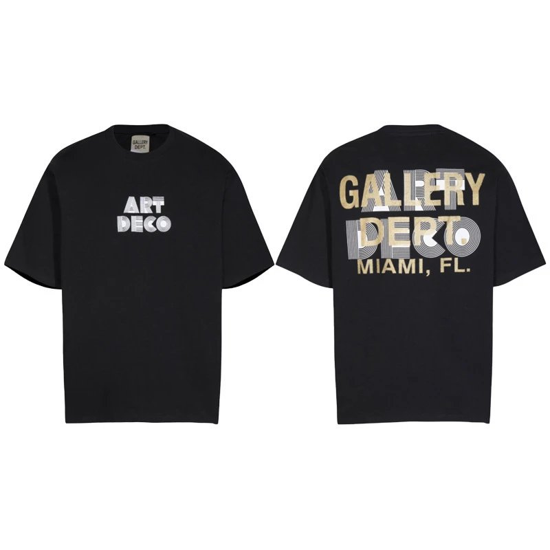 Gallery Dept Style Black T-Shirt