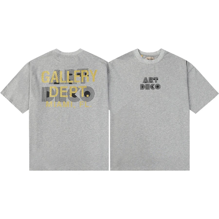 GALLERY DECO Gray T-Shirt