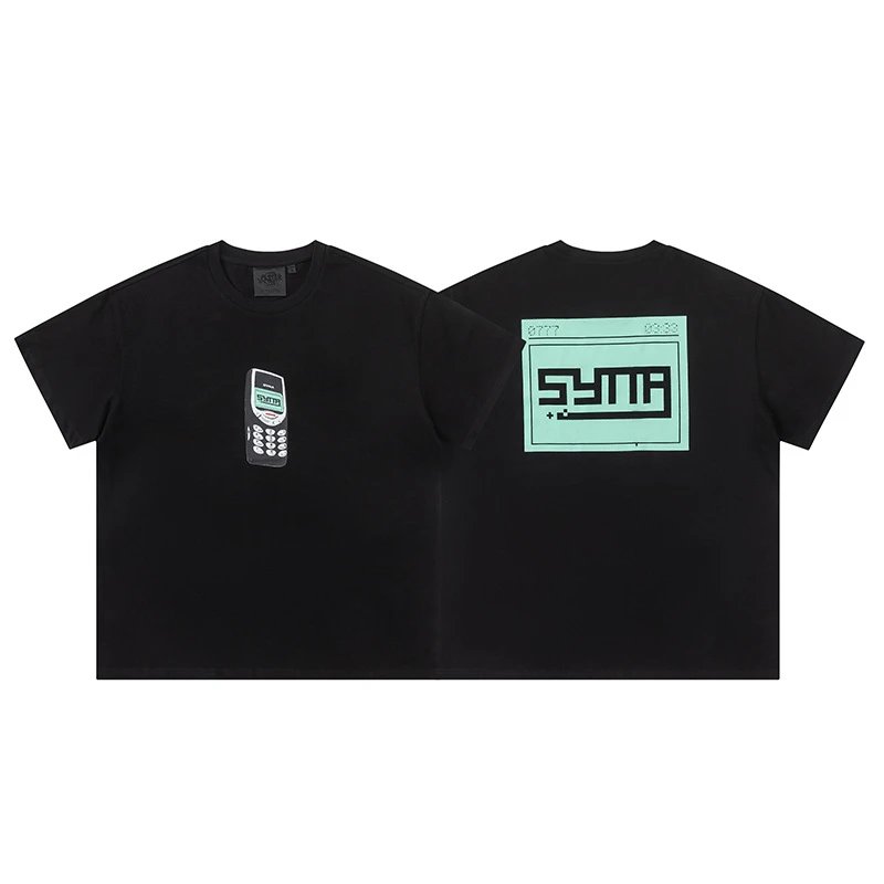 SYMA Trend Black T-Shirt SynaWord