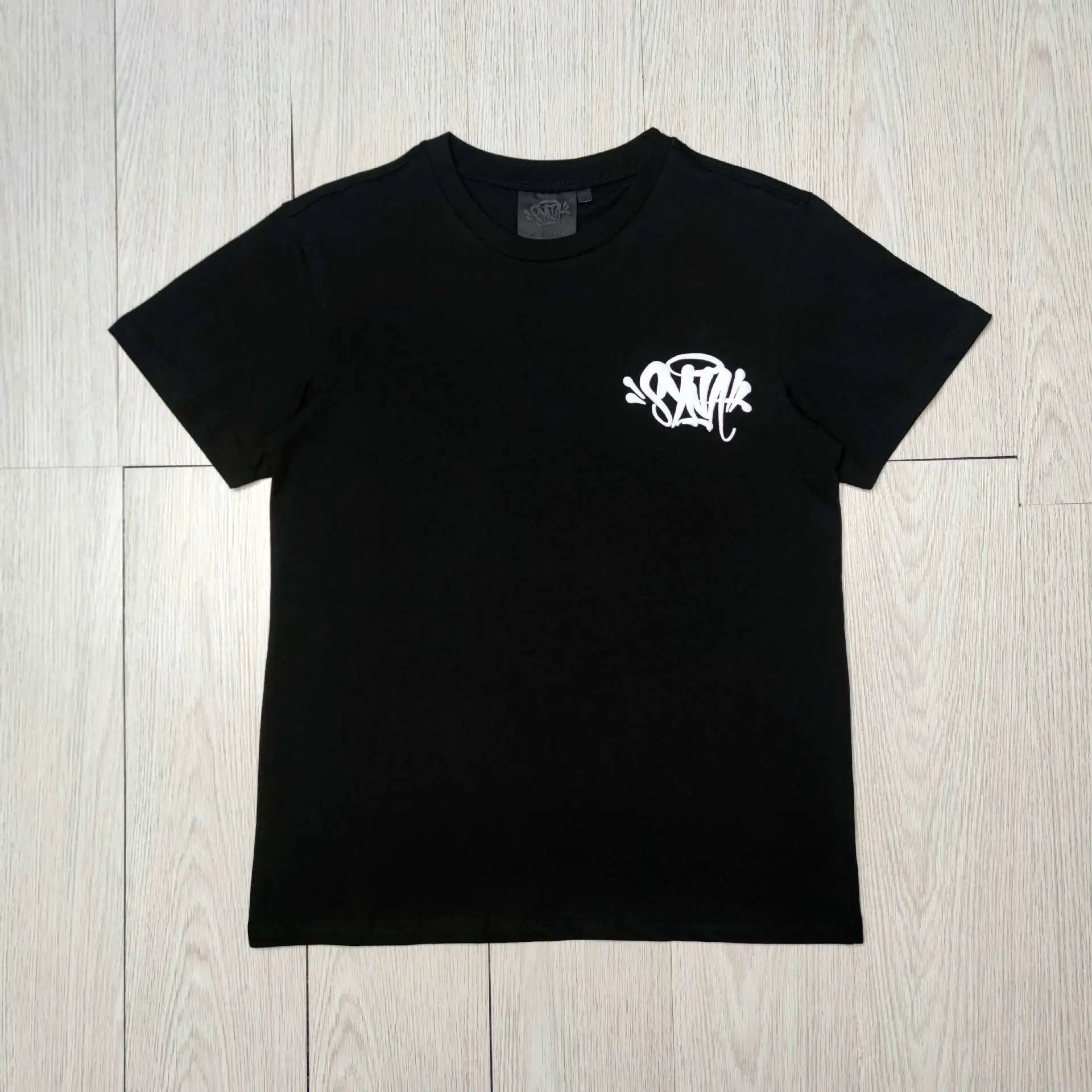 Graffiti Style Black T-Shirt SynaWord