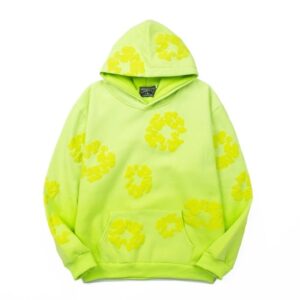 Denim Tears Gradient Print Hoodie - Lemon Yellow